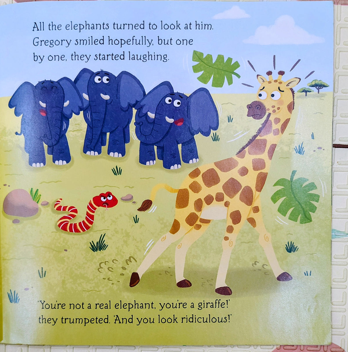 Little Giraffe's Big Idea by Benjamin Richards & Louise Forshaw