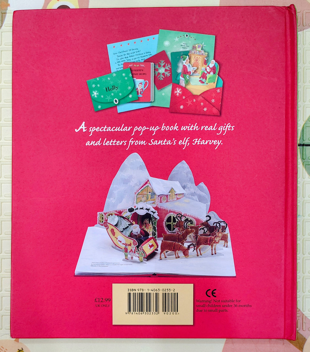 Dear Father Christmas Get Well Soon by Alan Durant | Pop up Book