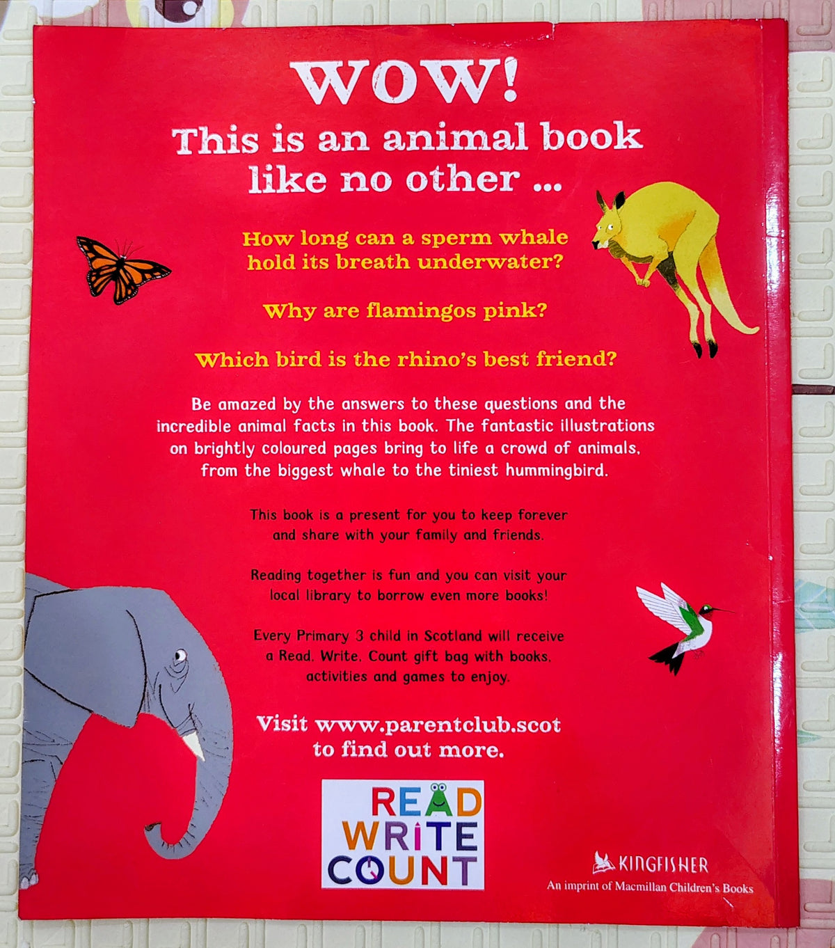 WOW! Animals: A Book of Extraordinary Facts | Kingfisher