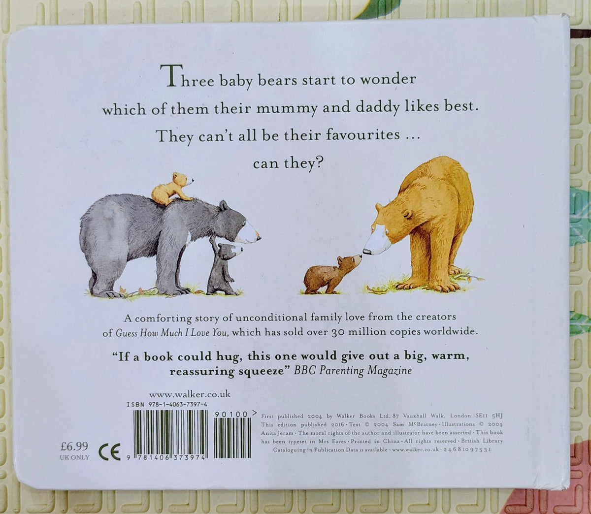 You're All My Favourites by Sam McBratney | Macmillan Boardbook