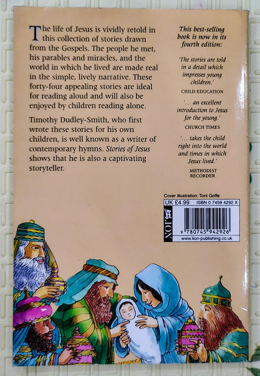 Stories of Jesus by Timothy Dudley-Smith | Religion
