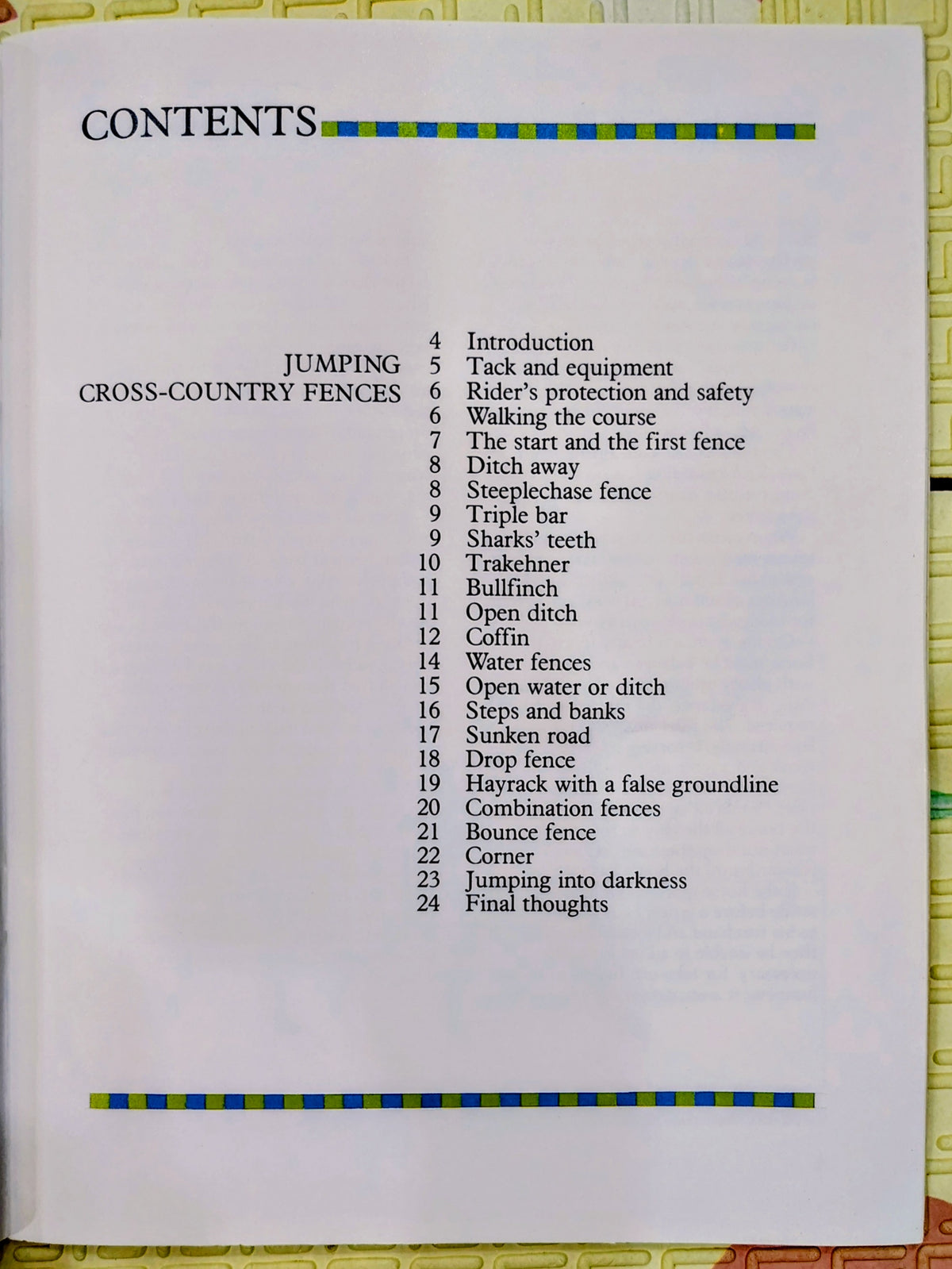 Jumping Cross-Country Fences by Jane Thelwall | Threshold Picture Guides | Riding Guide