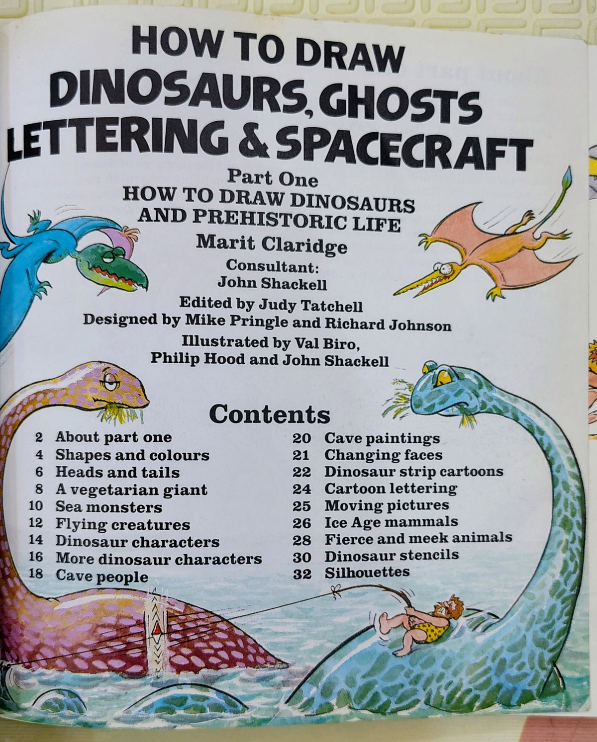 How to Draw Volume Two by Usborne Publishing | Dinosaurs, Ghosts , Spacecraft