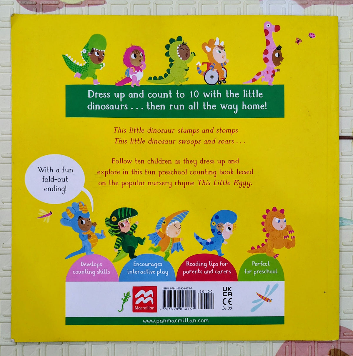 This Little Dinosaur by Coral Byers and Alberta Torres | Macmillan | Counting Book