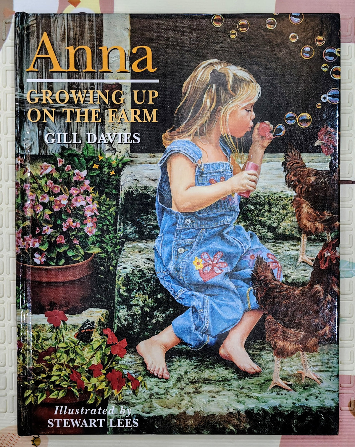 Anna Growing Up on the Farm by Gill Davies and Stewart Lees