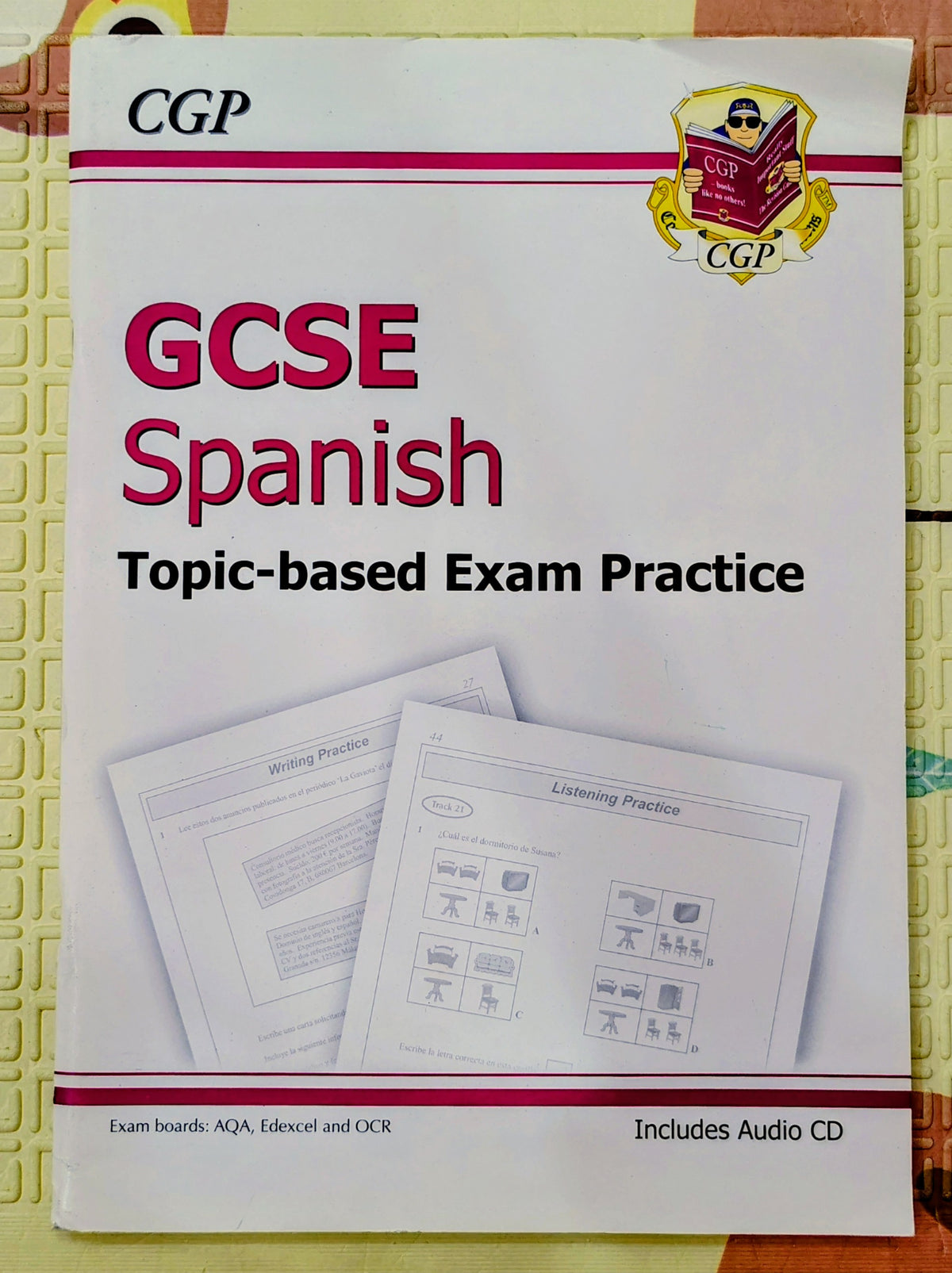 GCSE Spanish Topic-based Exam Practice by CGP