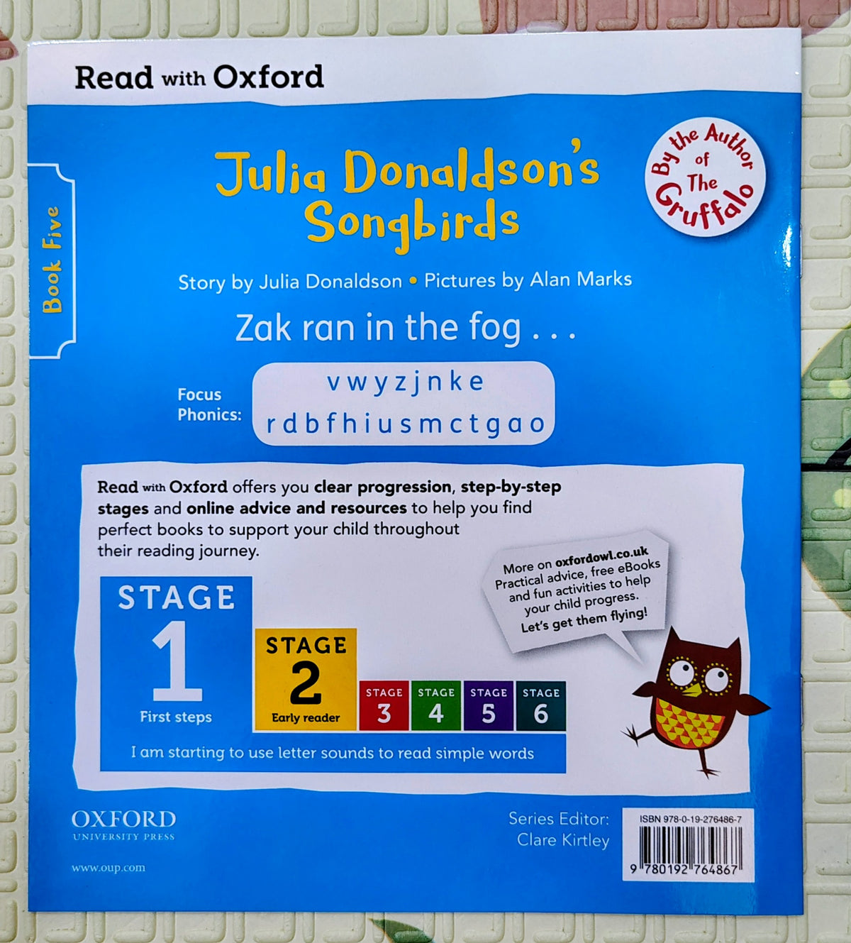Zak and the Vet by Julia Donaldson | Read with Oxford Phonics Level 1