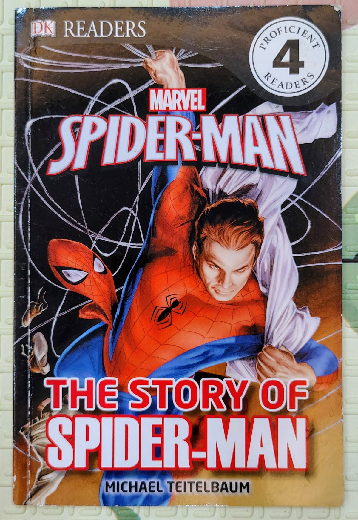 Marvel Spider-Man: The Story of Spider-Man | DK Readers Level 4