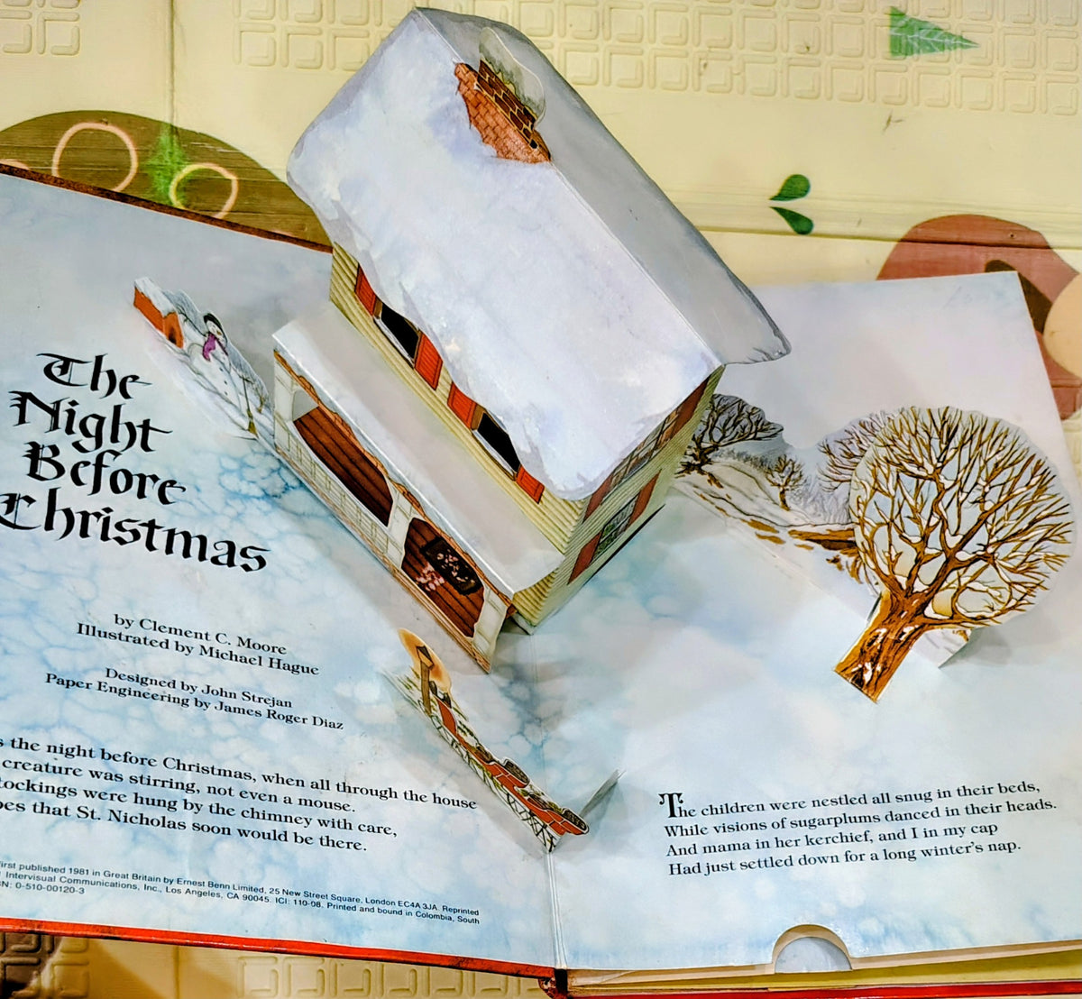 The Night Before Christmas A Pop-Up Book by Clement Clarke Moore | Classic Stories