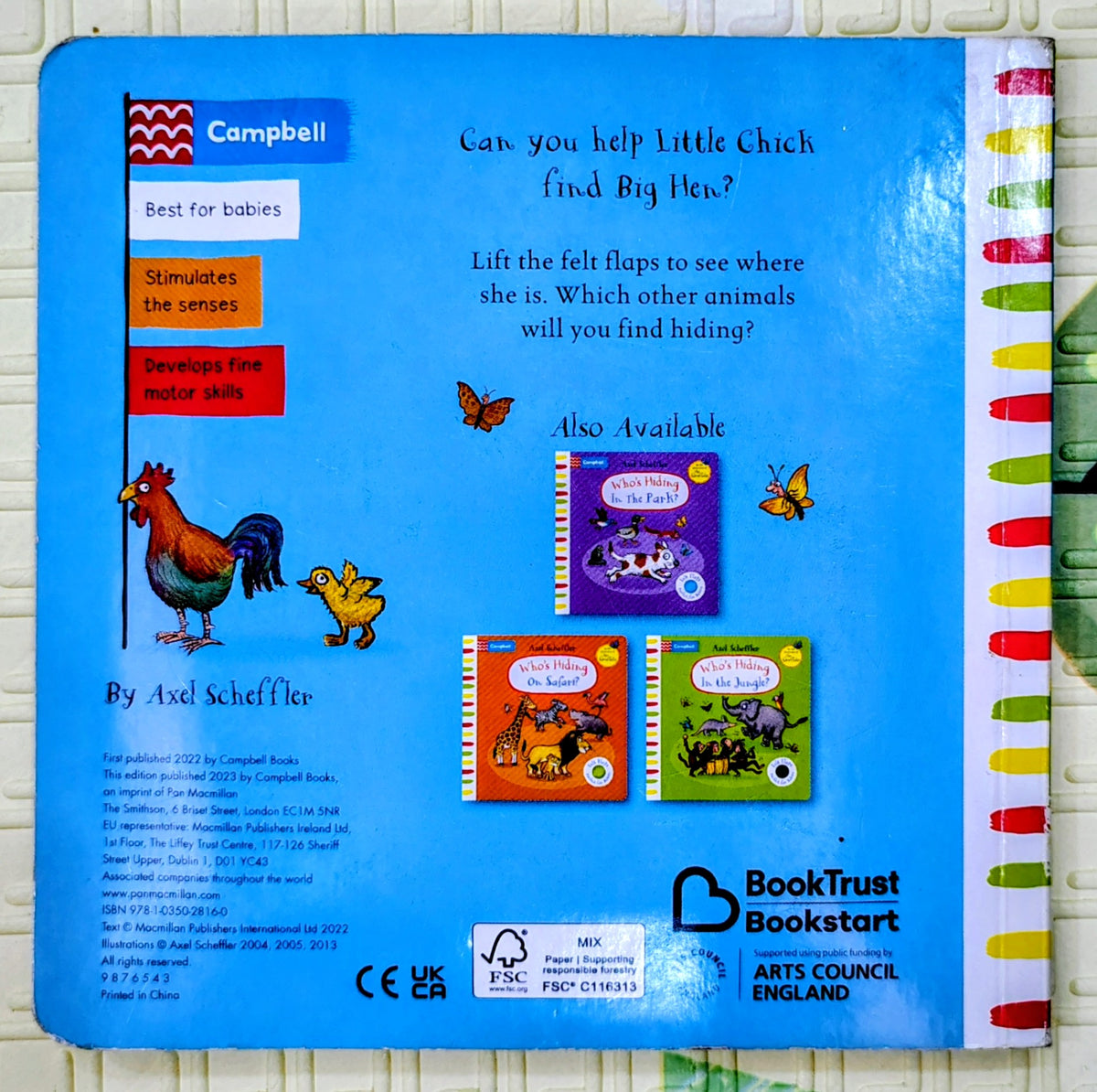 Who's Hiding On The Farm? by Axel Scheffler | Campbell Mini Books
