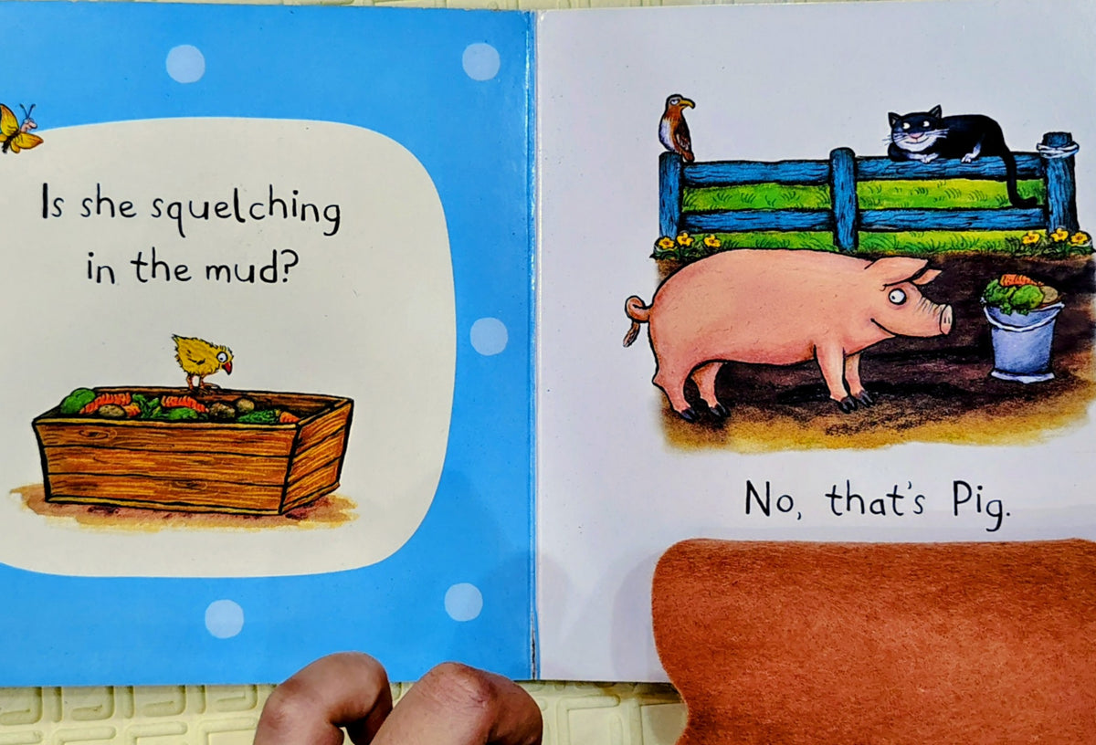 Who's Hiding On The Farm? by Axel Scheffler | Campbell Mini Books