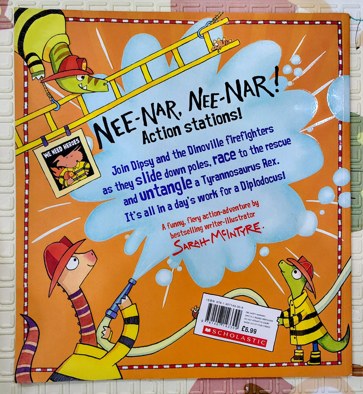 Dinosaur Firefighters by Sarah McIntyre | Scholastic