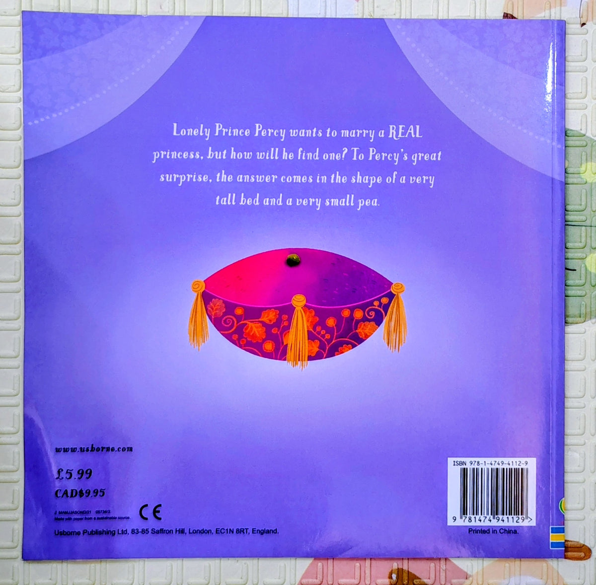 The Princess and the Pea by Lorena Alvarez | Usborne Classic Stories