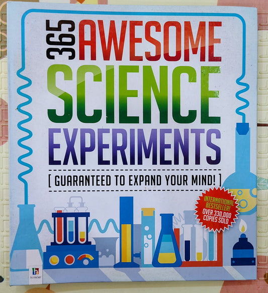 365 Awesome Science Experiments by Hinkler | International Bestseller