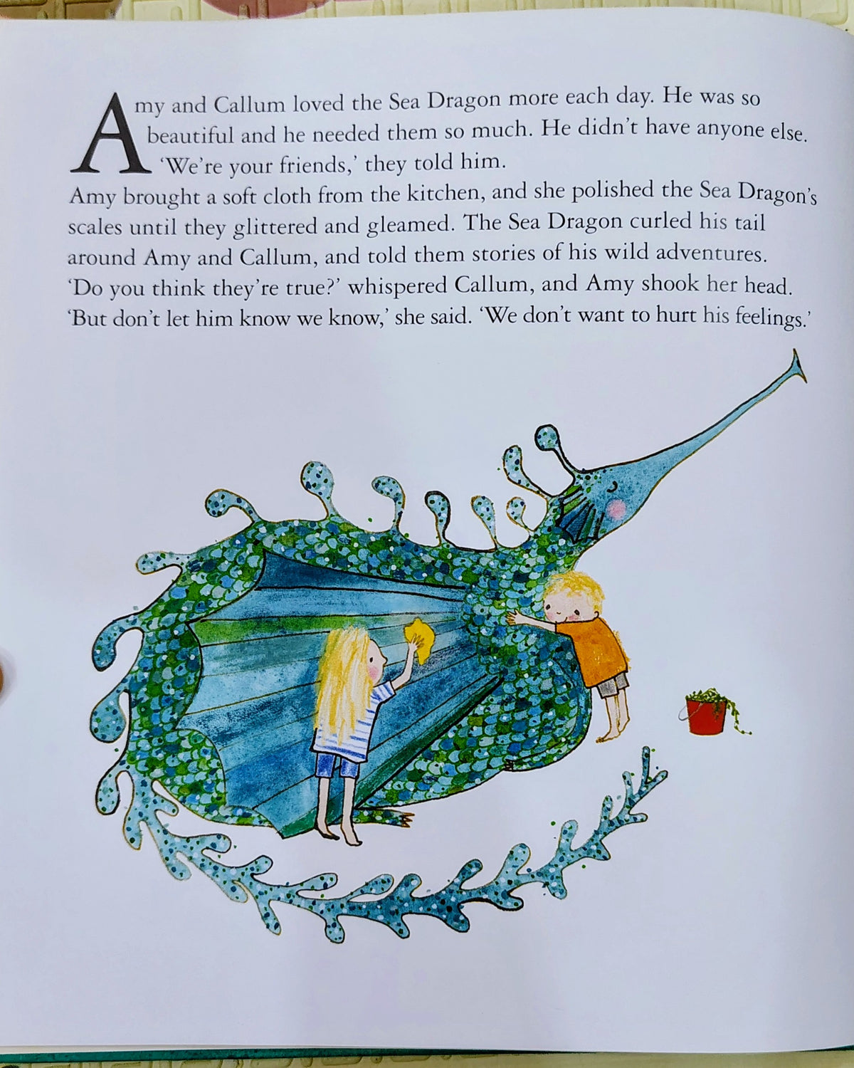 The Lonely Sea Dragon by Helen Dunmore and Rebecca Cobb