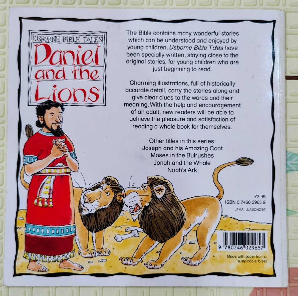 Usborne Bible Tales: Daniel and the Lions