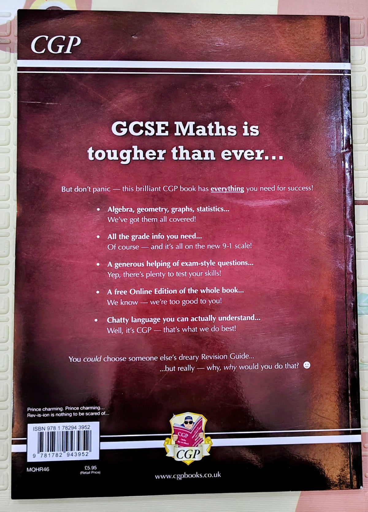 GCSE AQA Mathematics Higher Level by CGP 9-1 Grade | Study Guide