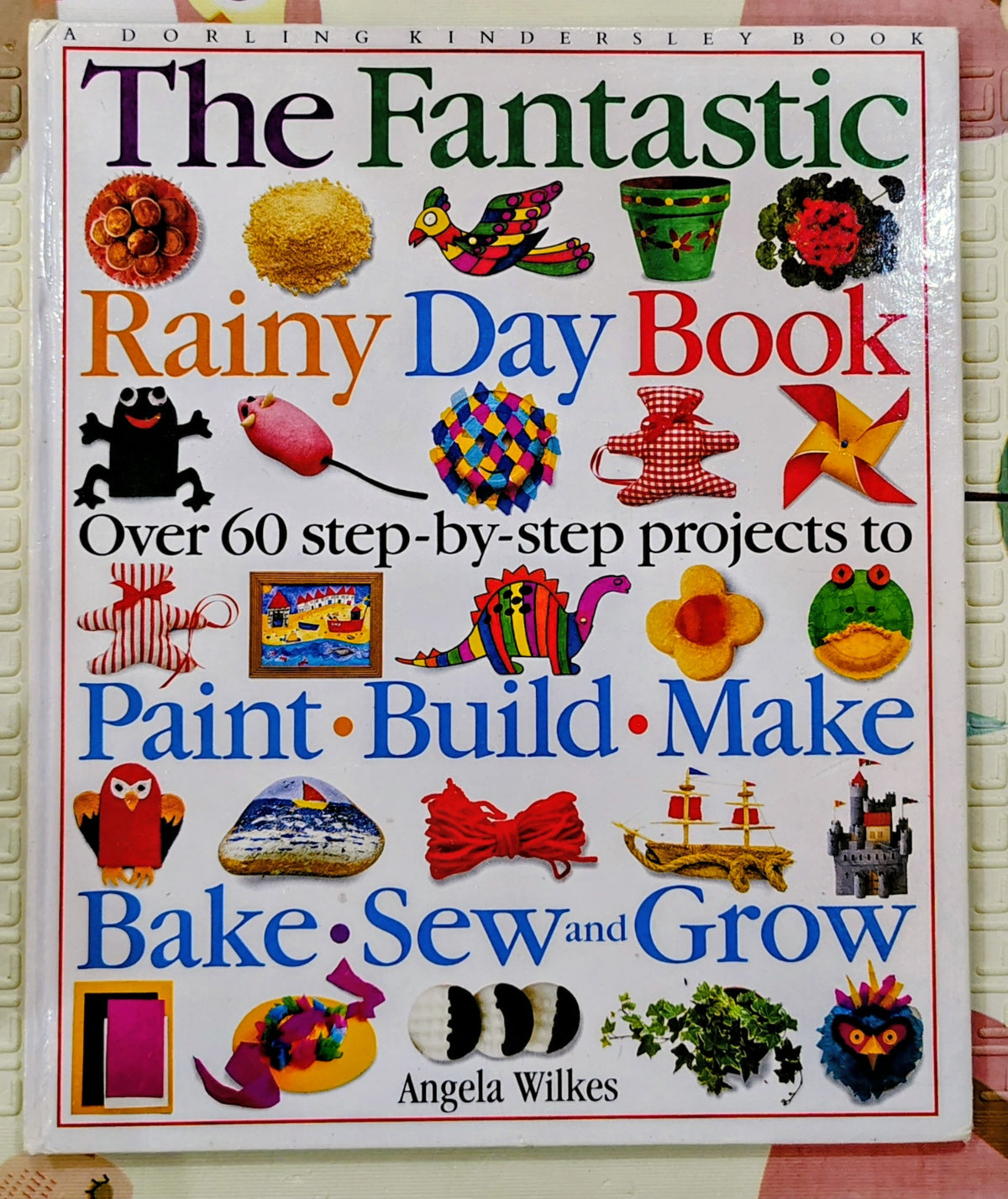The Fantastic Rainy Day Book by Angela Wilkes | 60 Step by Step Projects | DK