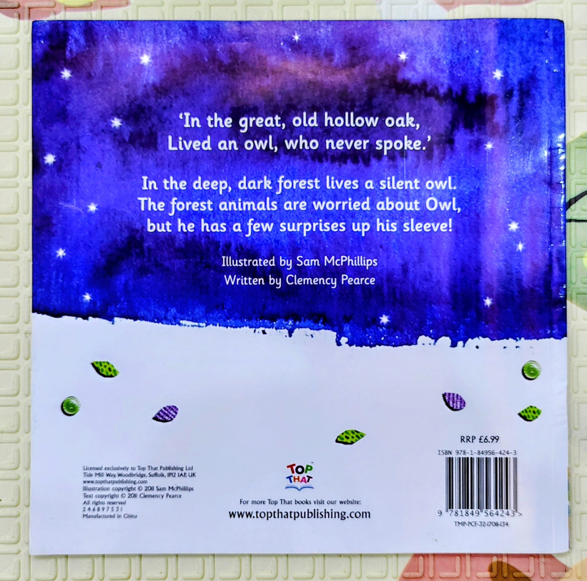 The Silent Owl by Clemency Pearce | Illustrated by Sam McPhillips | TopThat