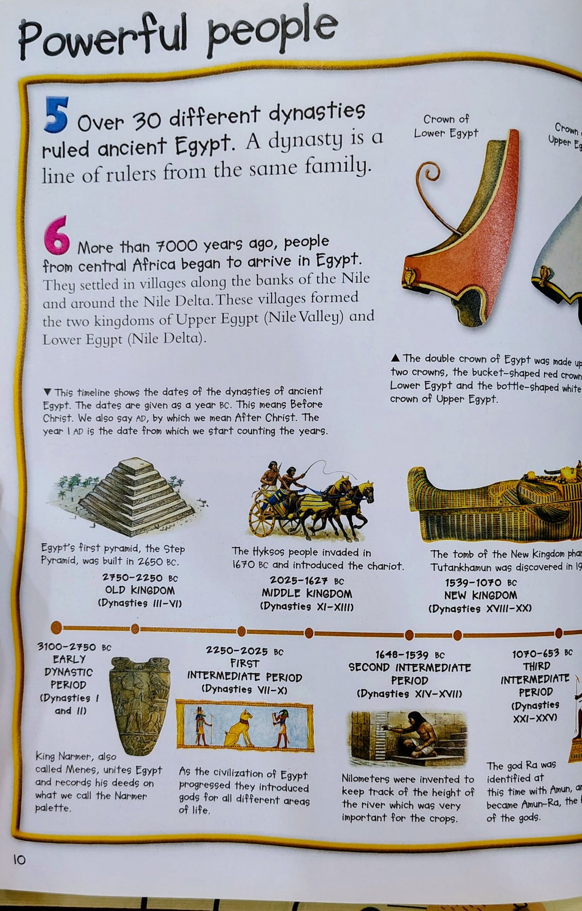 100 Facts Ancient Egypt by Miles Kelly | Projects, Fun Facts