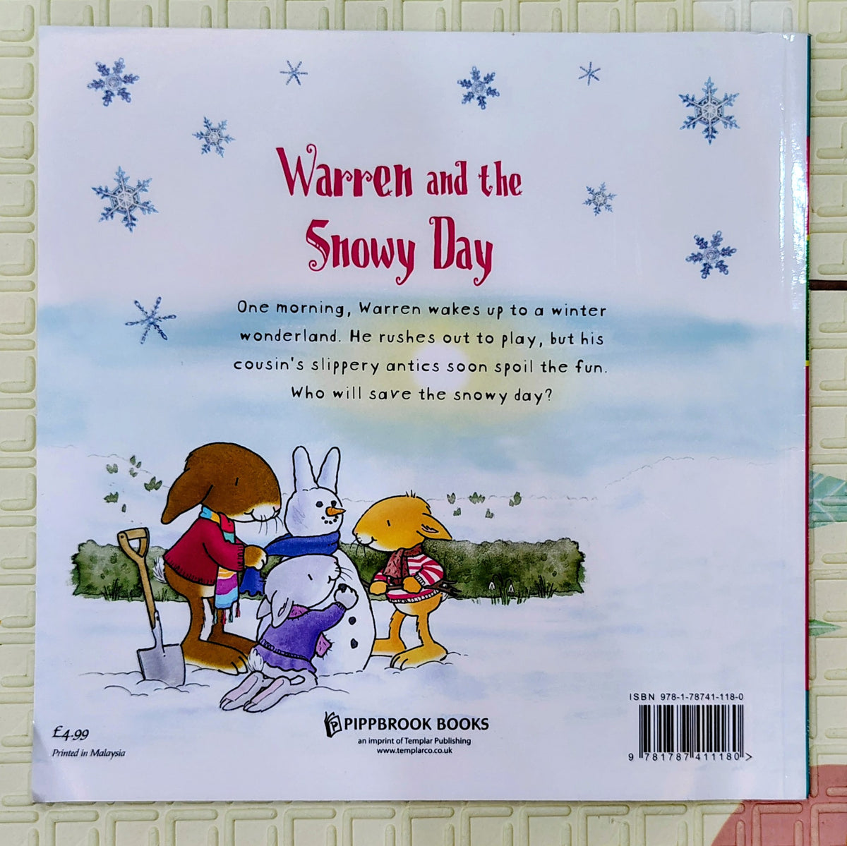 Warren and the Snowy Day by Liane Payne | PippBrook