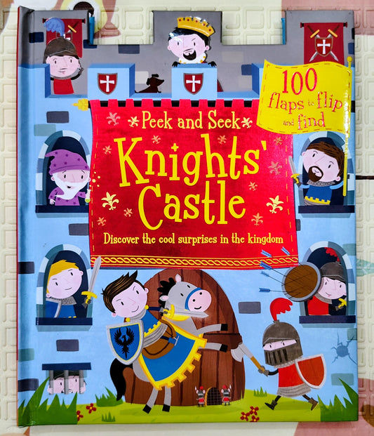 Peek and Seek Knights' Castle | 100 Flaps to Lift | IglooBooks