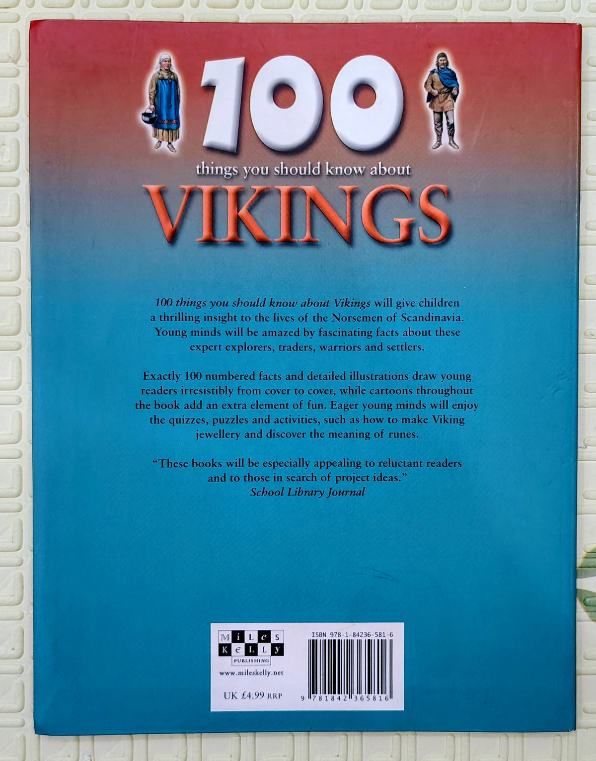 100 Things You Should Know About Vikings by Miles Kelly