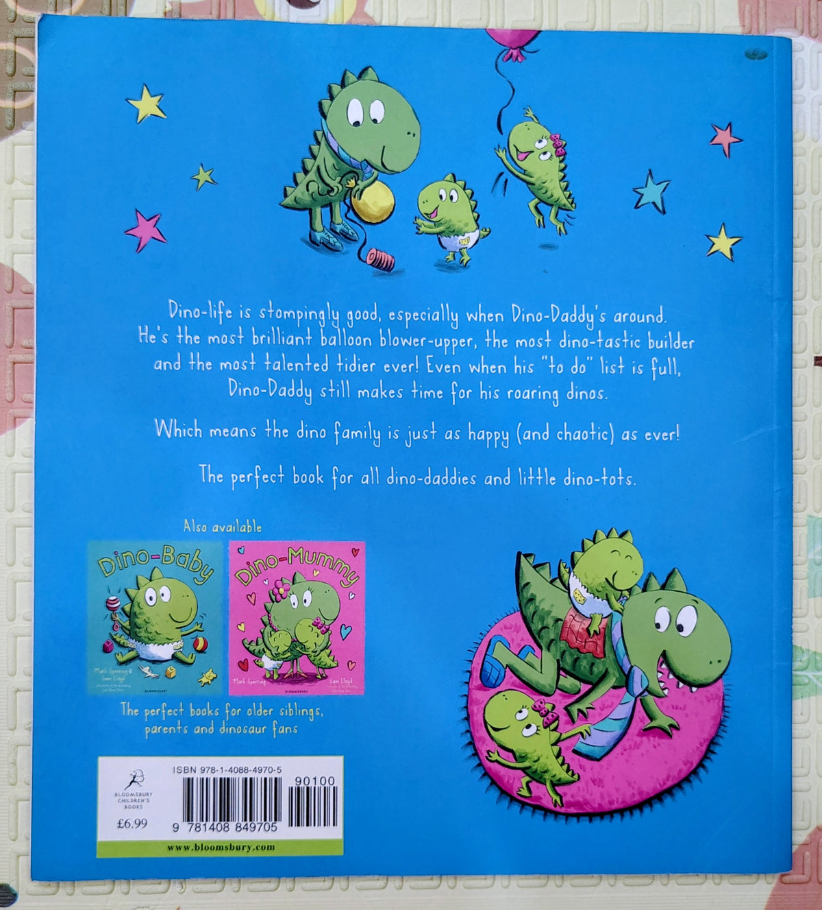 Dino-Daddy by Mark Sperring and Sam Lloyd | Bloomsbury