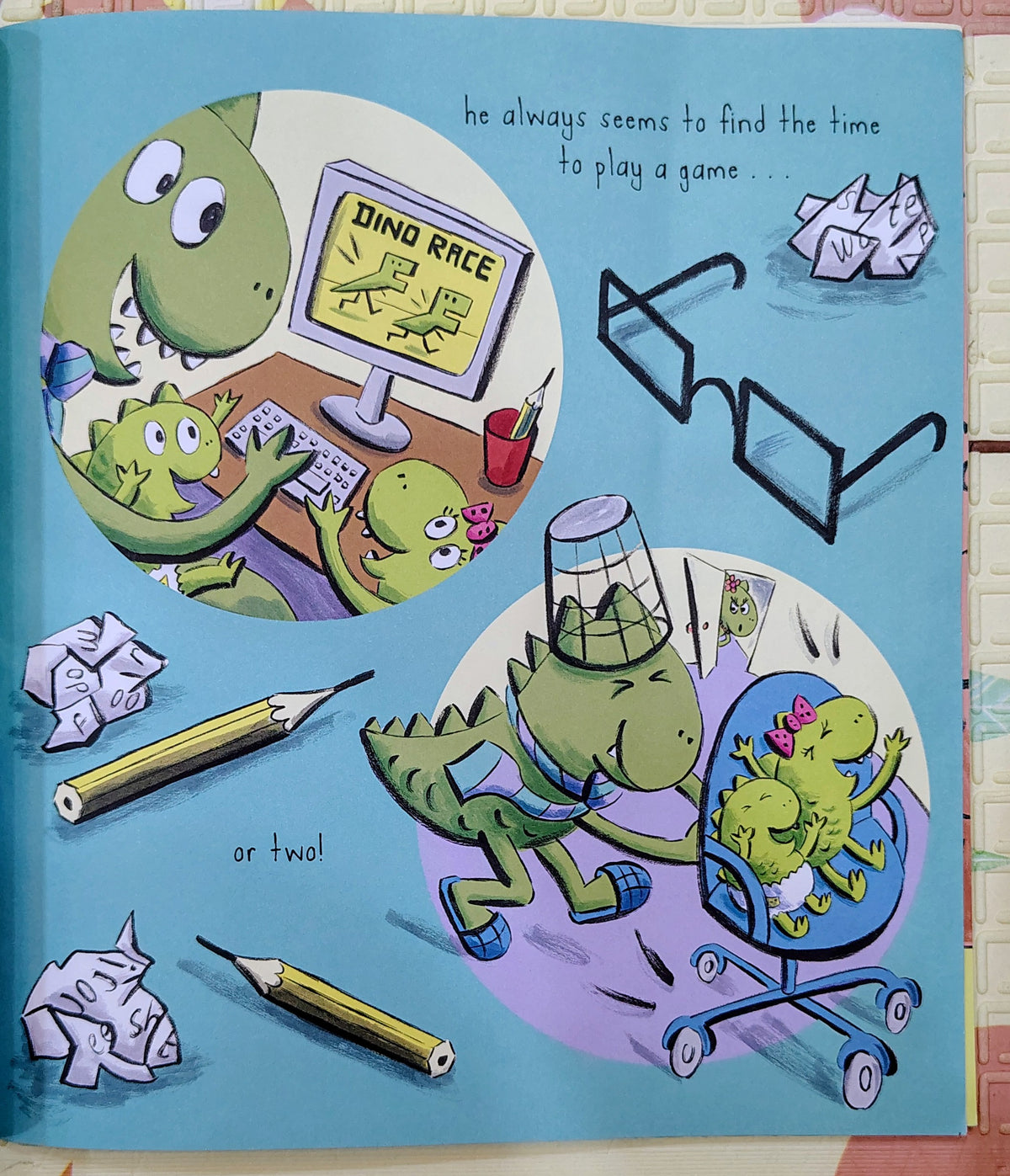 Dino-Daddy by Mark Sperring and Sam Lloyd | Bloomsbury