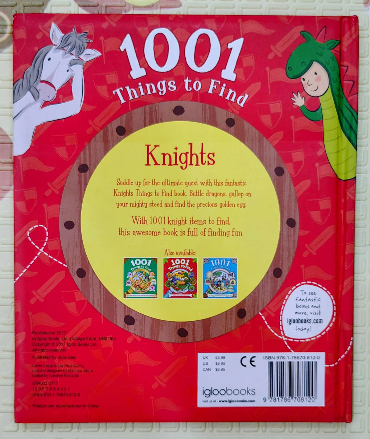 1001 Things to Find: Knights | Search and Find