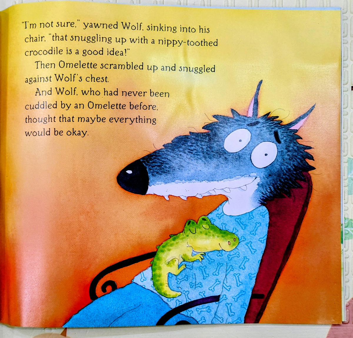 The Crocodile Who Came for Dinner by Steve Smallman | Tiger Tales