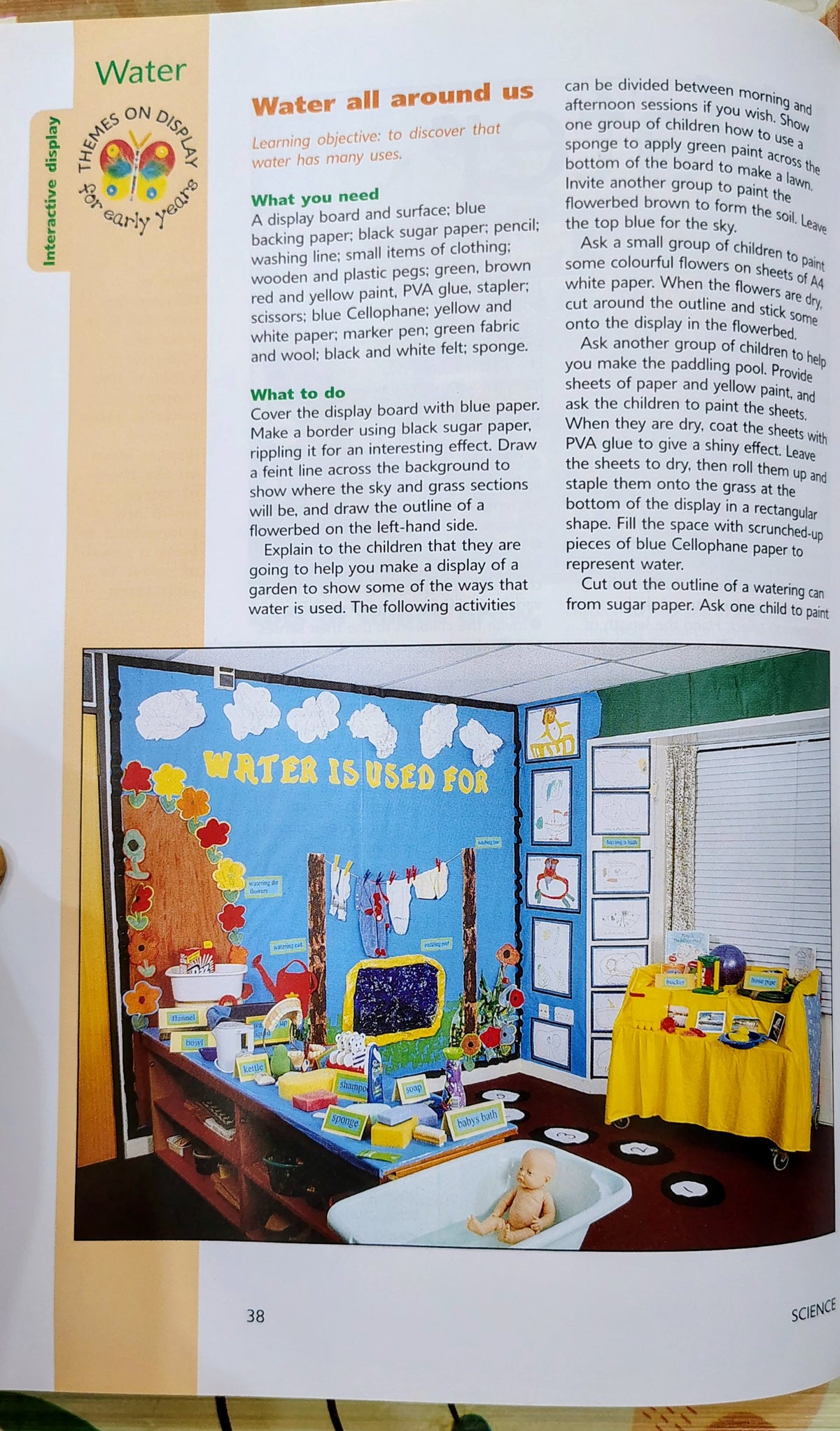 Science Displays by Georgie Beasley and Ann Moberley | Scholastic | Theme display for early years