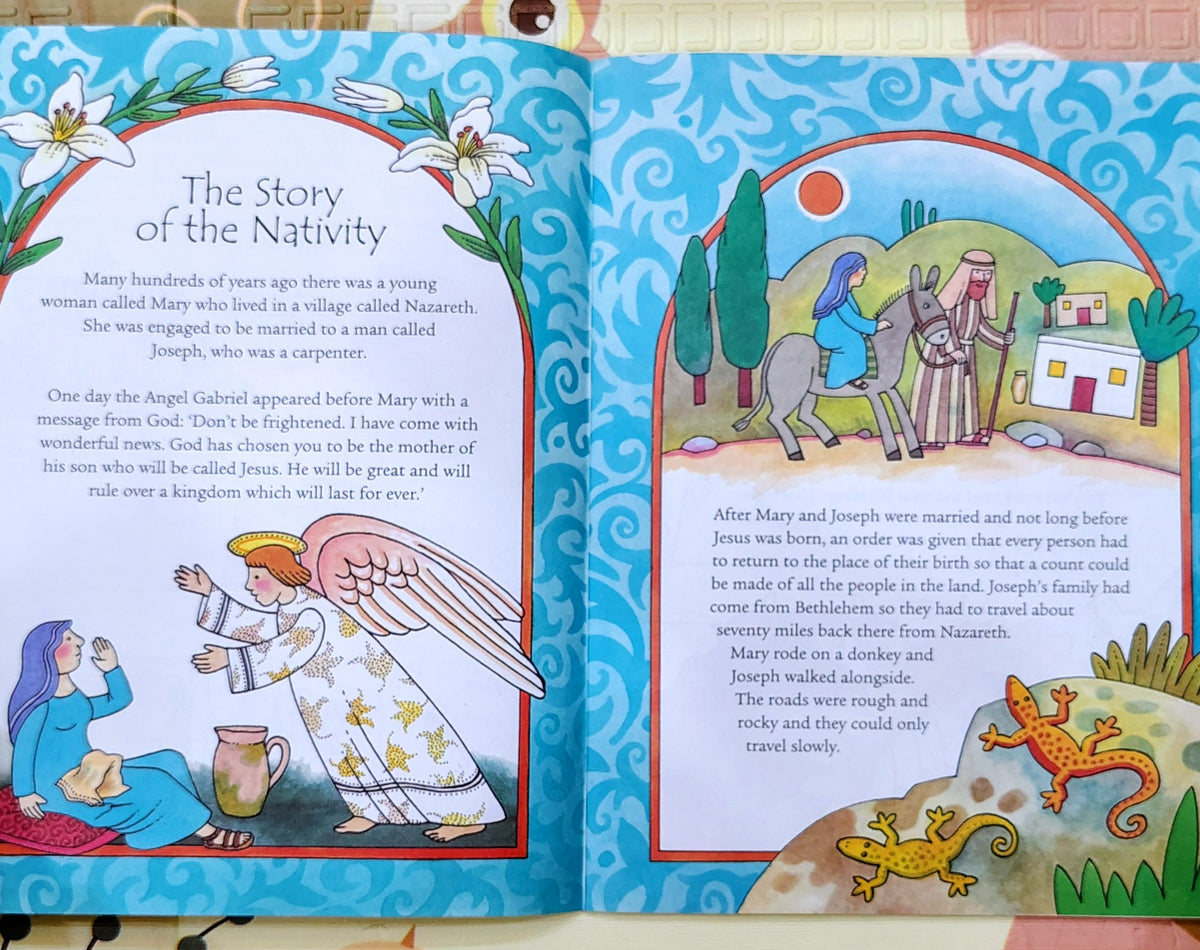 Make Your Own Christmas Nativity by Clare Beaton | Pop up Nativity Scenes