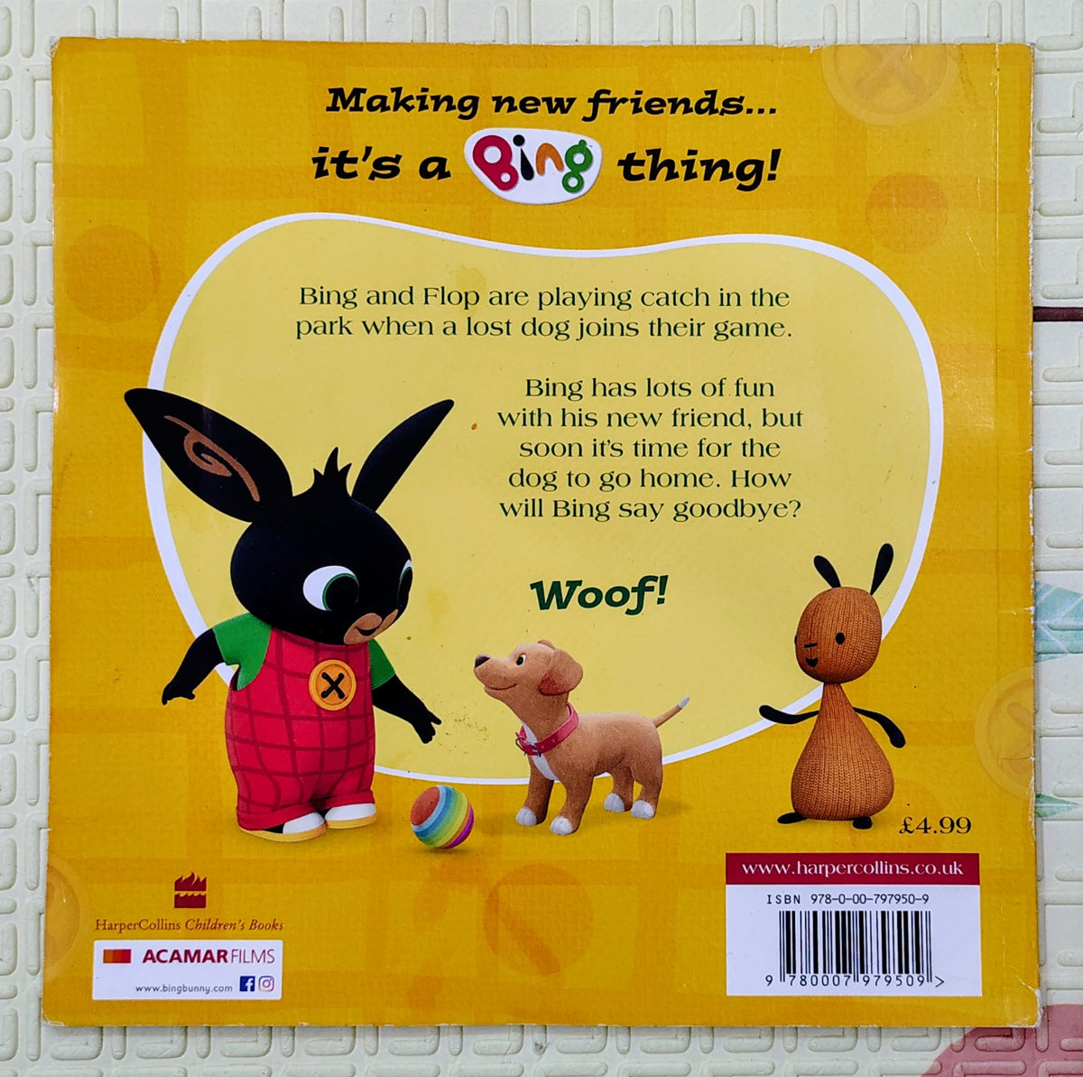 Hello Doggy! A Bing Story Book | HarperCollins