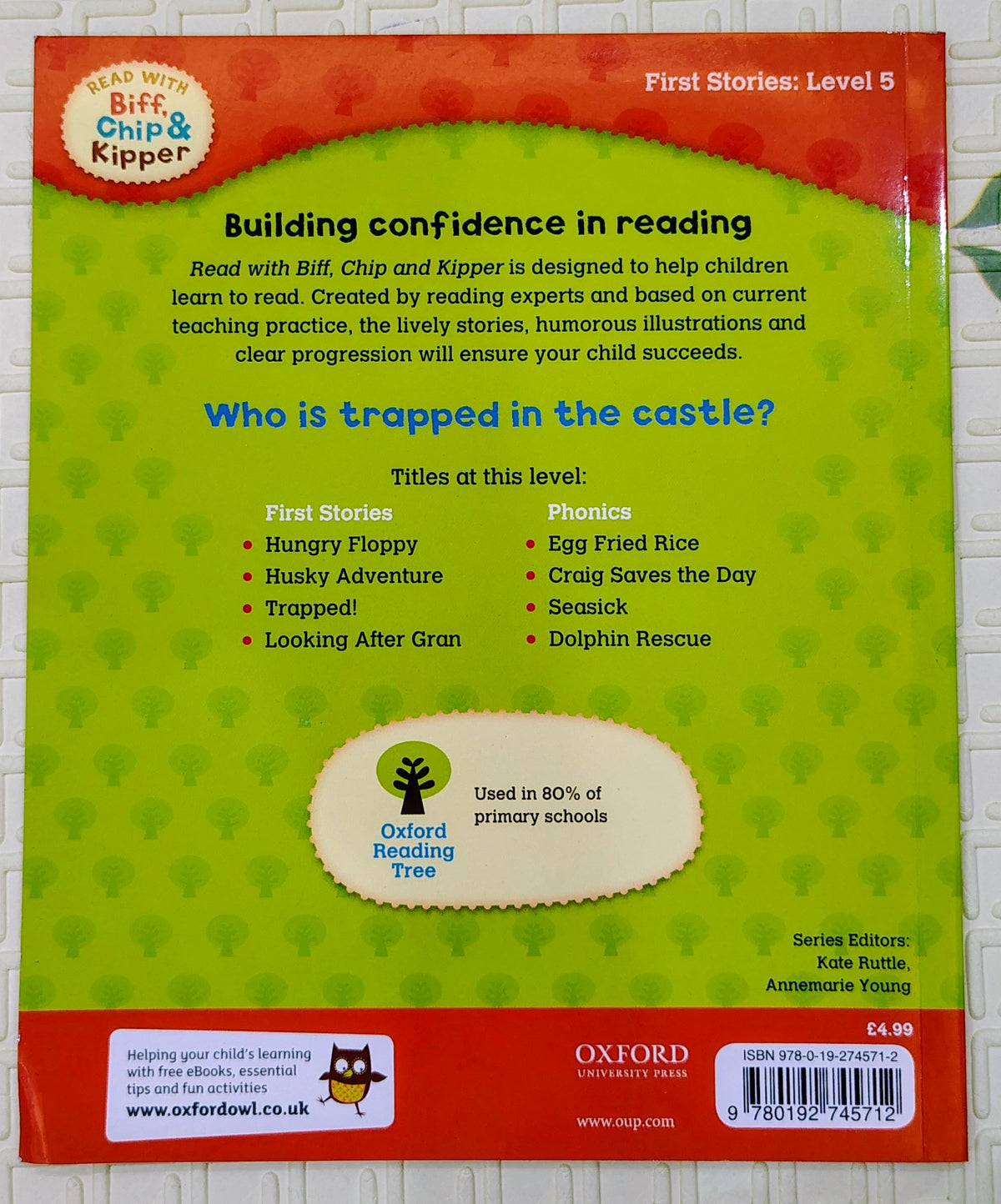 Trapped! by Roderick Hunt and Alex Brychta | Oxford Level 5