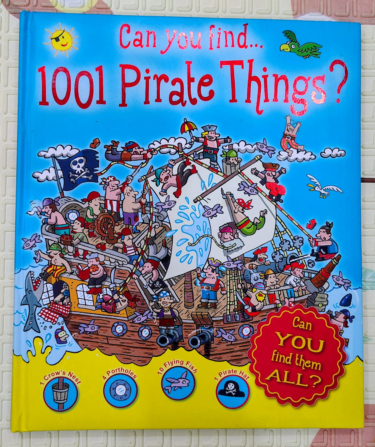 Can You Find... 1001 Pirate Things? | IglooBooks| Search and Find
