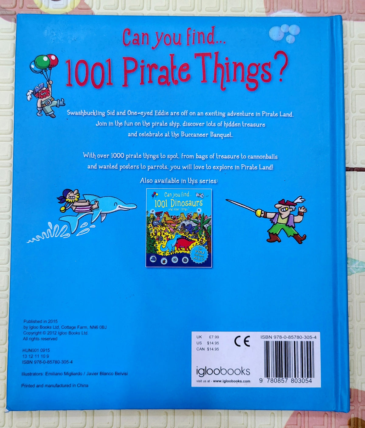 Can You Find... 1001 Pirate Things? | IglooBooks| Search and Find