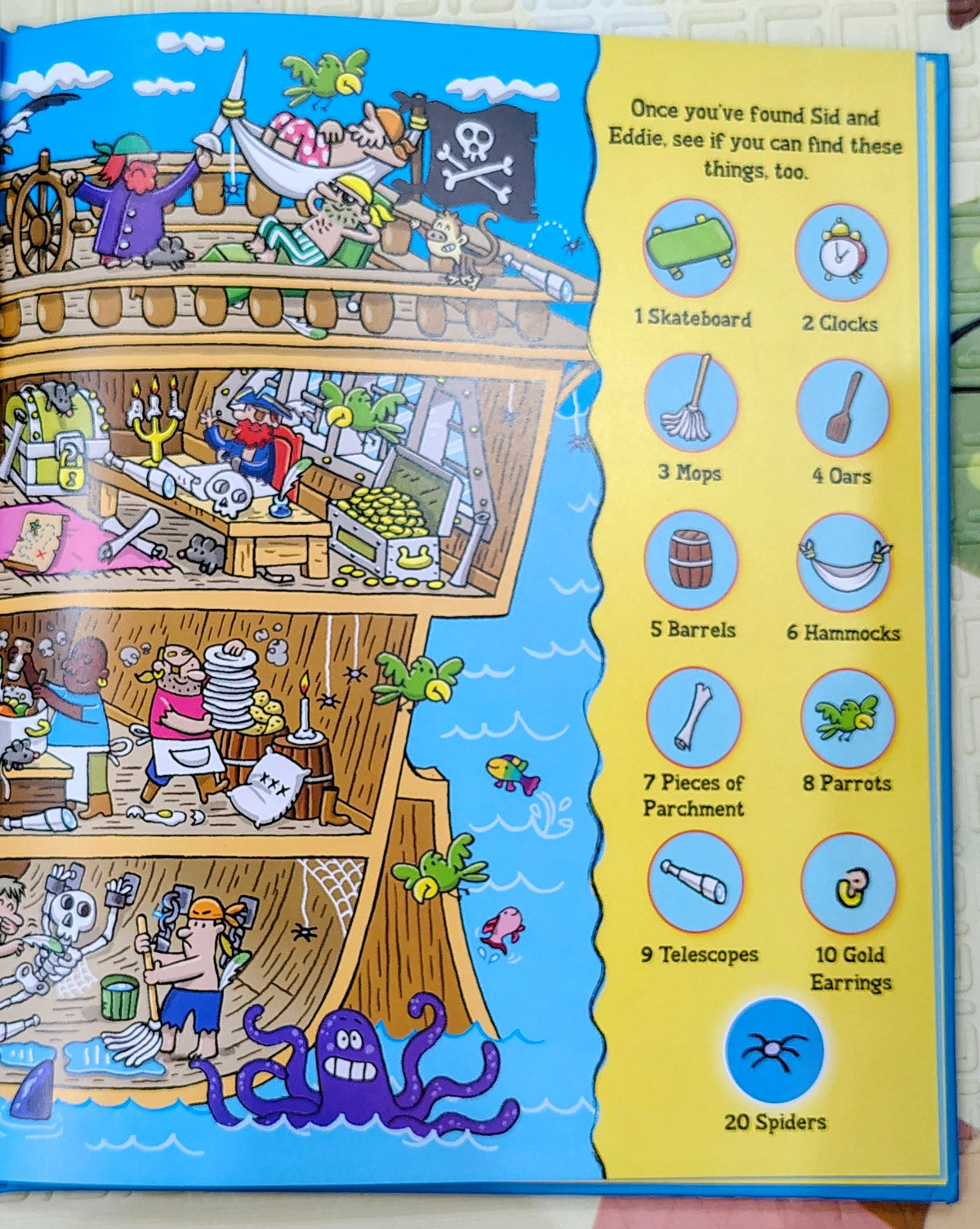 Can You Find... 1001 Pirate Things? | IglooBooks| Search and Find