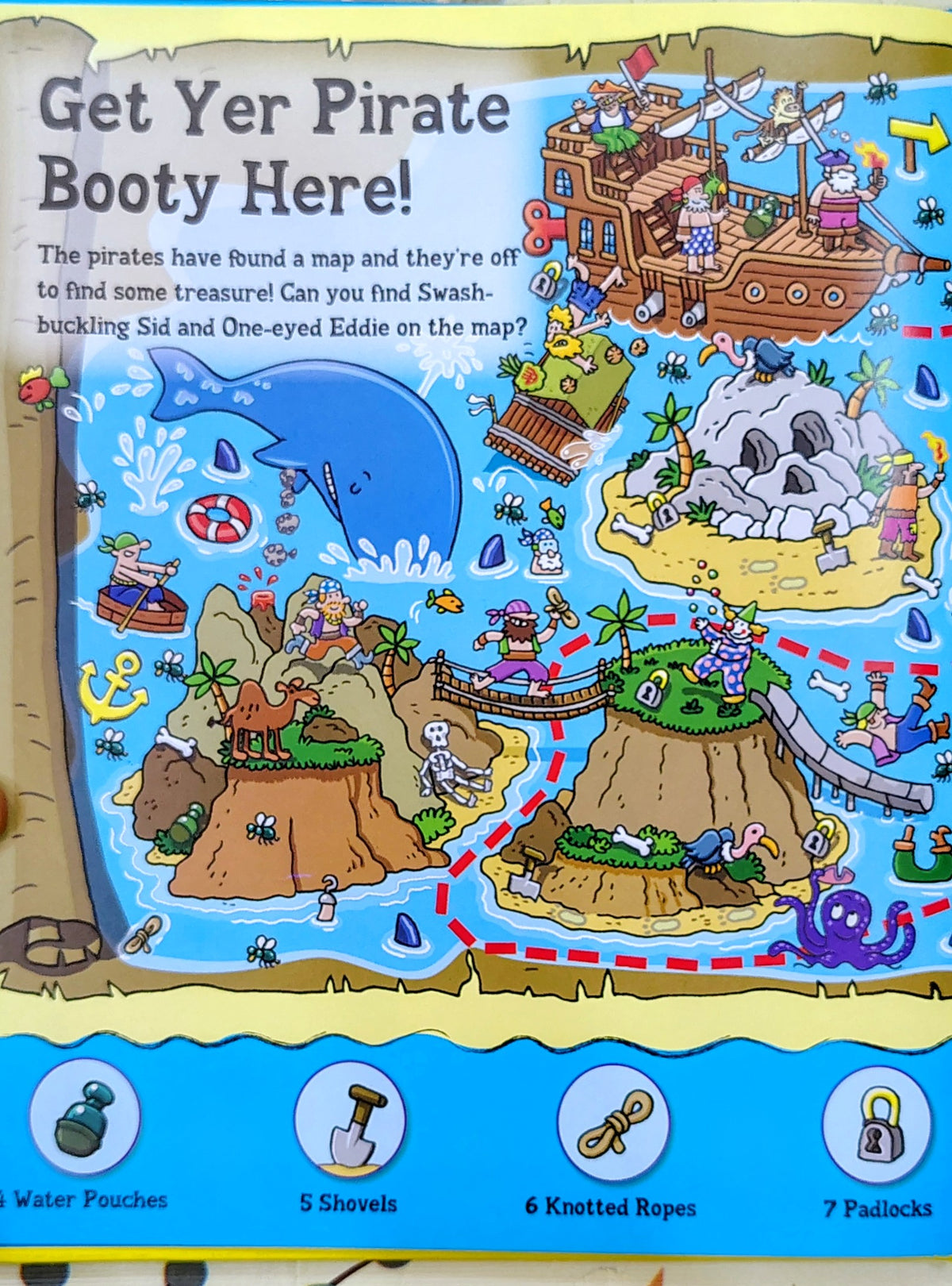 Can You Find... 1001 Pirate Things? | IglooBooks| Search and Find