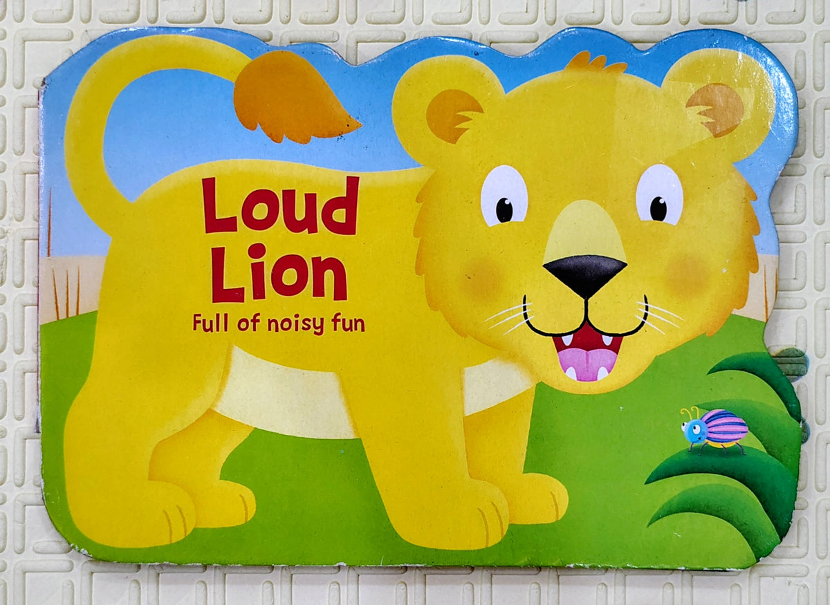 Loud Lion | Cutout Board Book