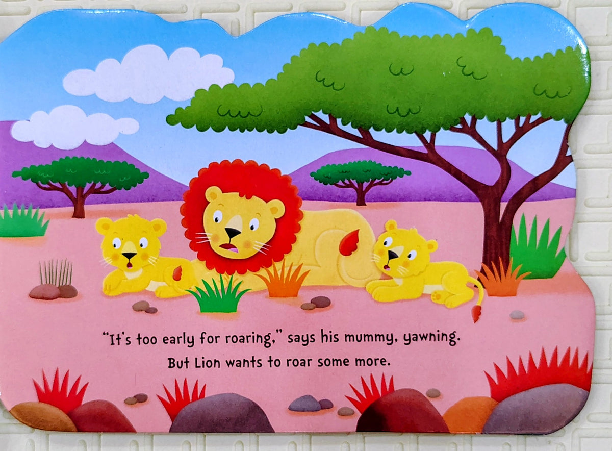 Loud Lion | Cutout Board Book