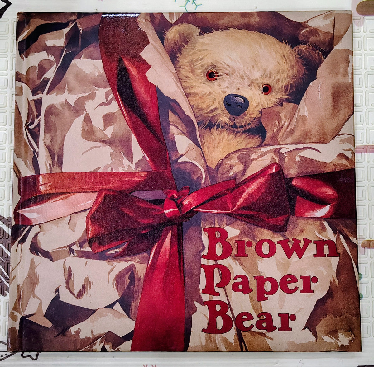 Brown Paper Bear by Shirley Hughes | Huge Hardcover