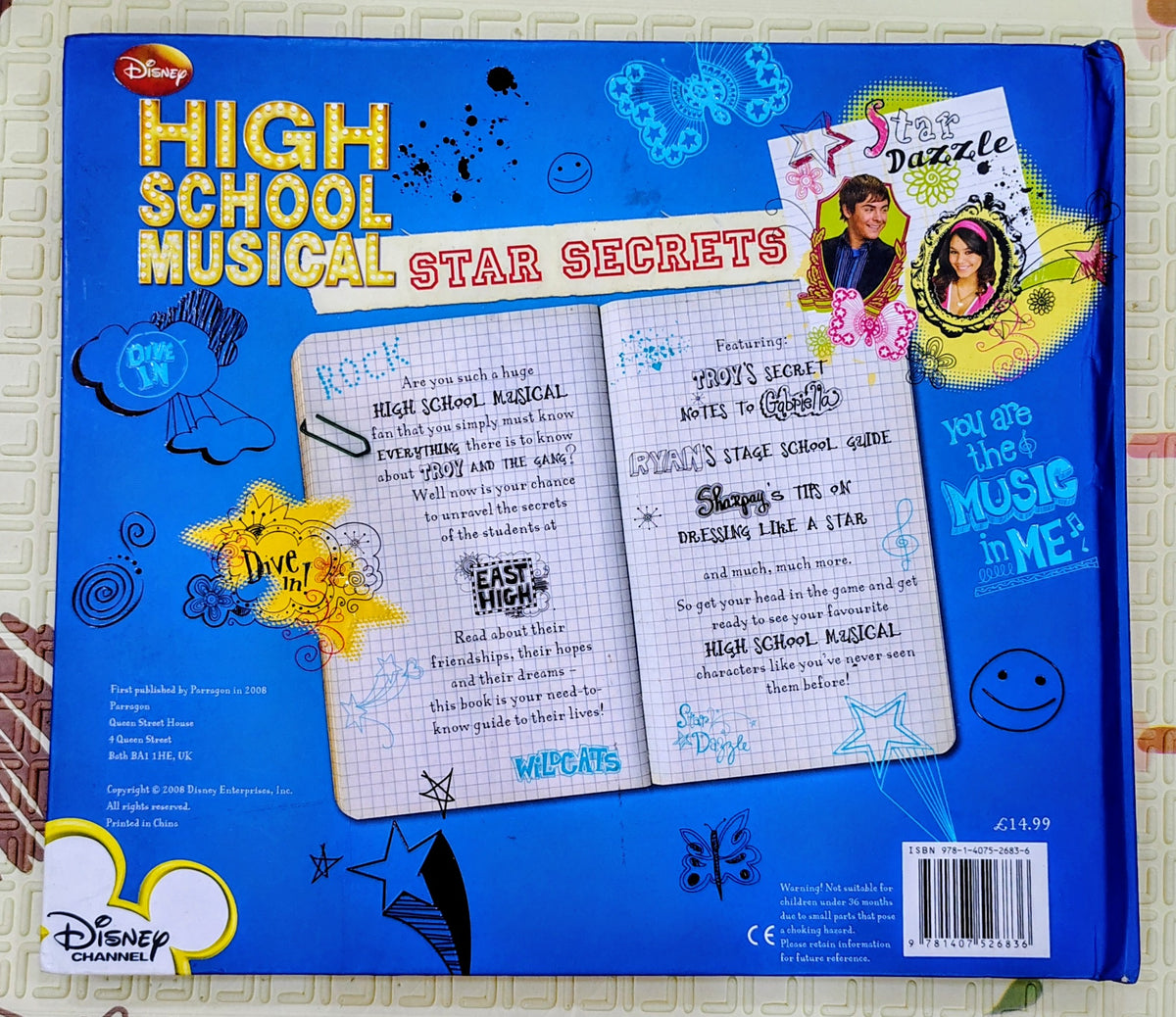 High School Musical Star Secrets by Disney | Flaps to Lift