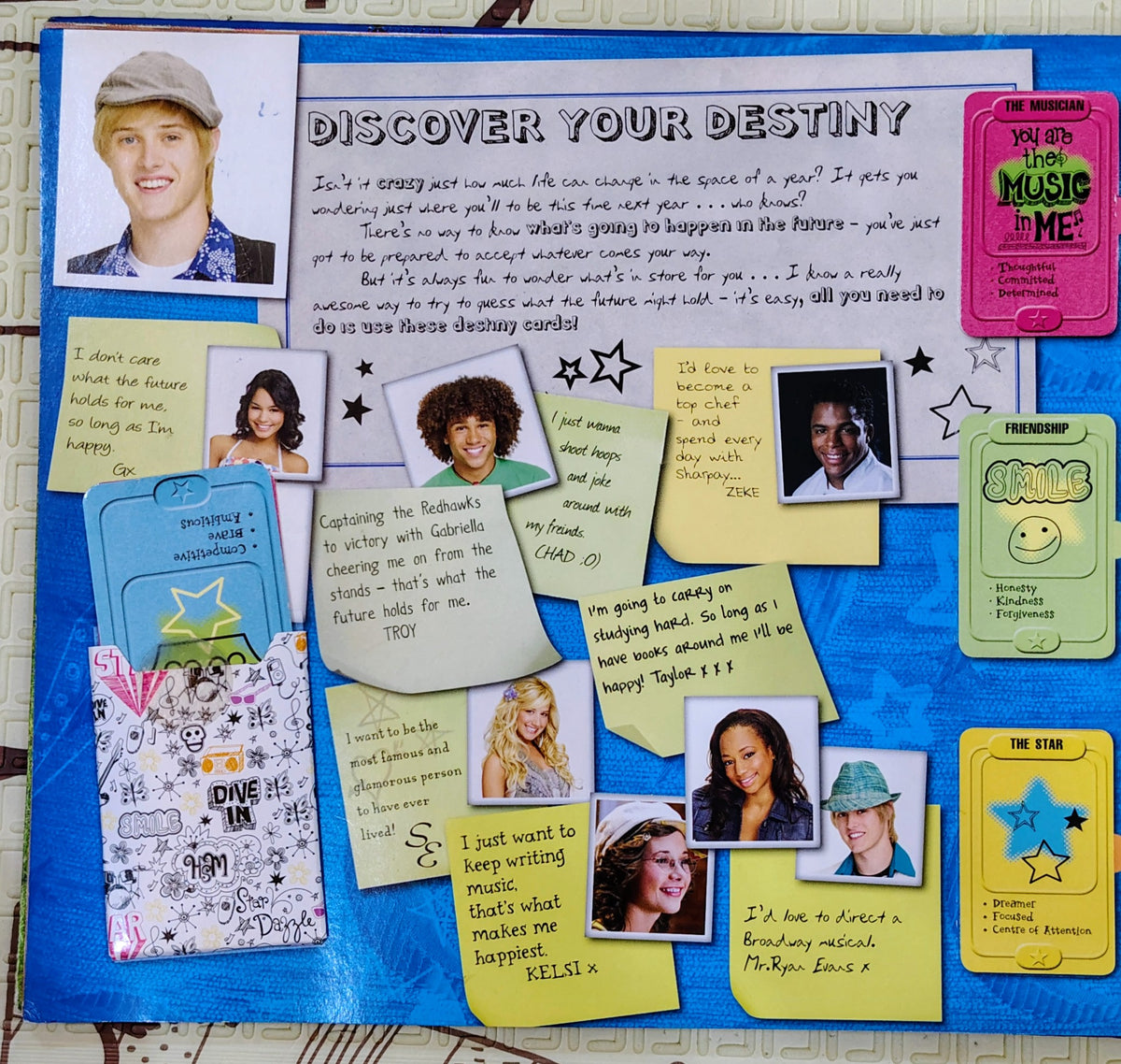 High School Musical Star Secrets by Disney | Flaps to Lift