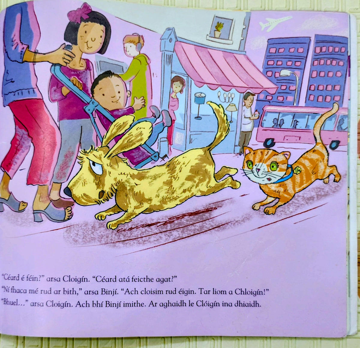 Binjí Madra ar Strae by Patricia Forde | Irish story