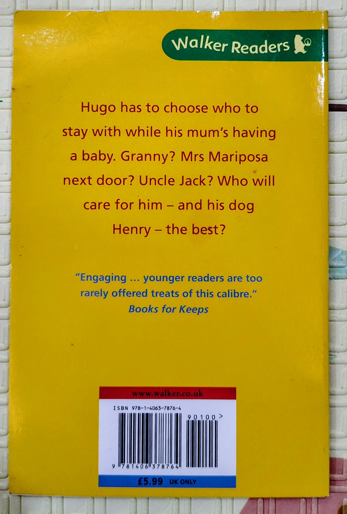 Care of Henry by Anne Fine | Walker Readers