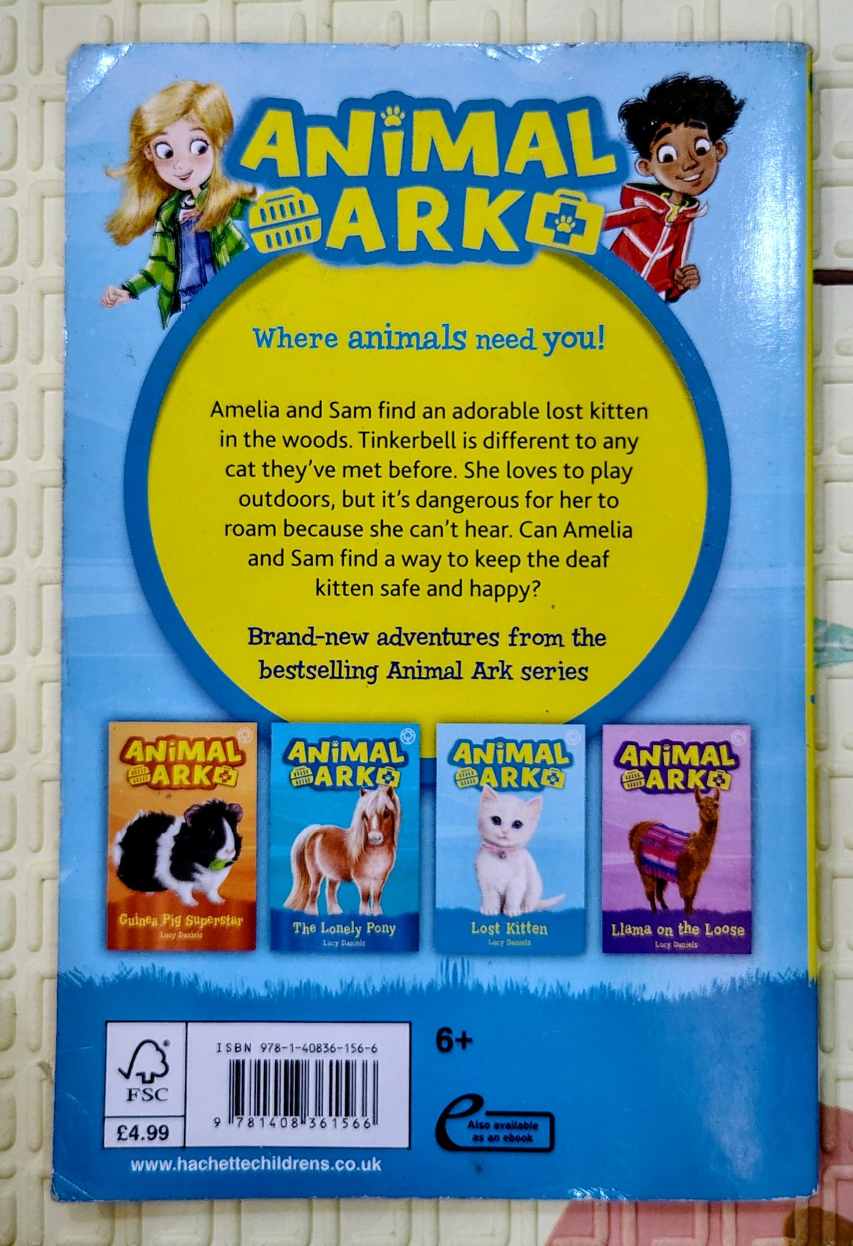 Animal Ark: Lost Kitten by Lucy Daniels | Hachette