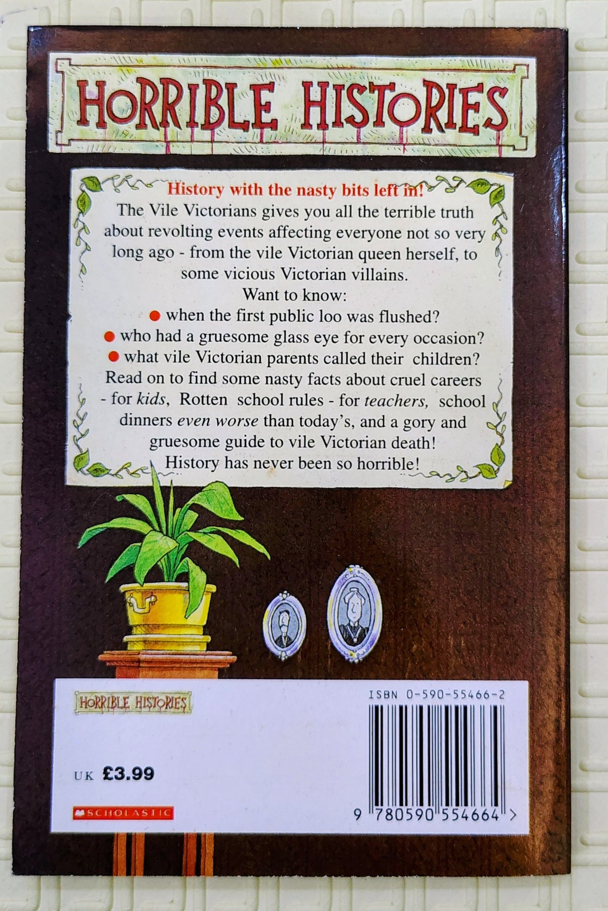 Horrible Histories: The Vile Victorians by Terry Deary | Scholastic