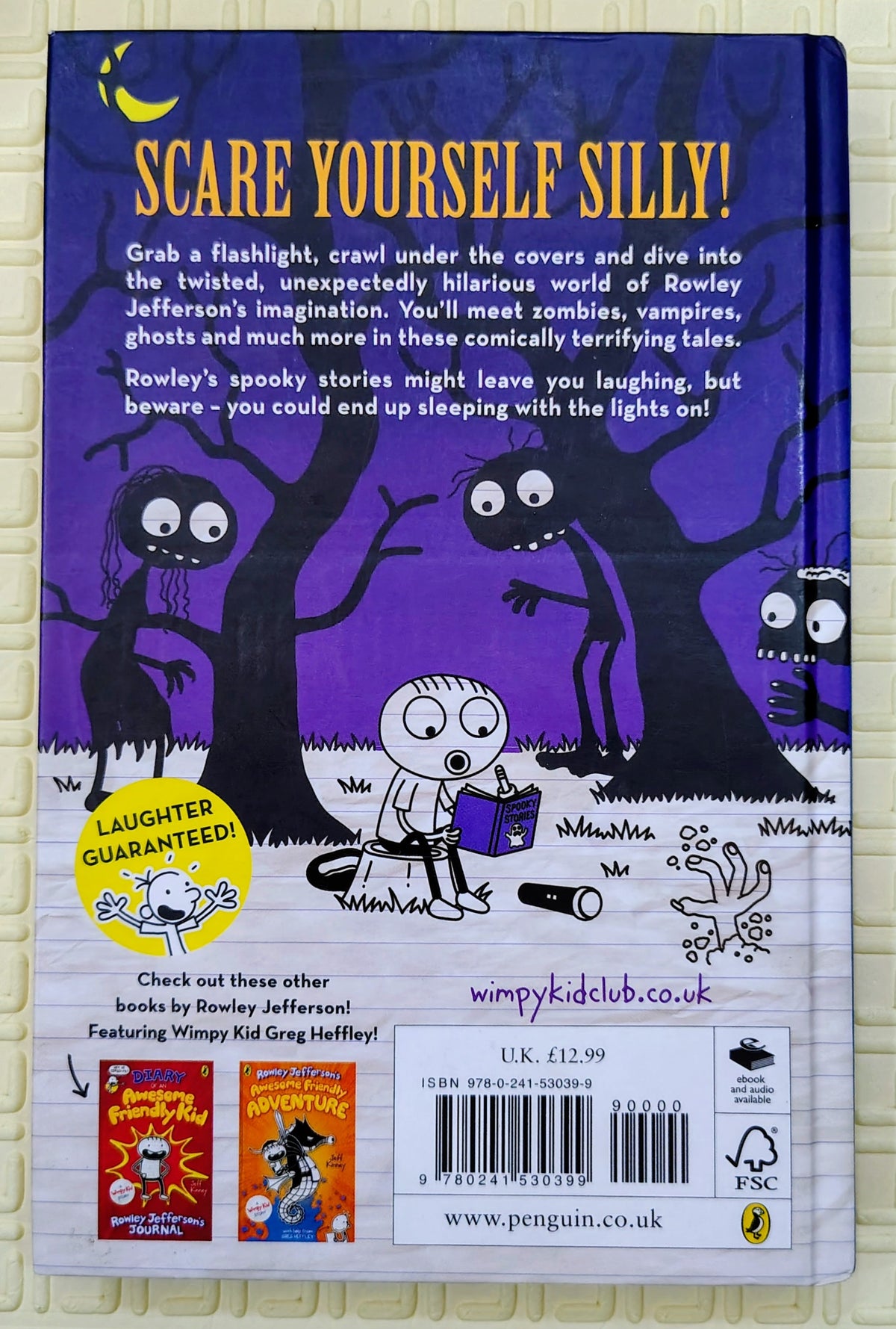 Rowley Jefferson's Awesome Friendly Spooky Stories by Jeff Kinney | Puffin