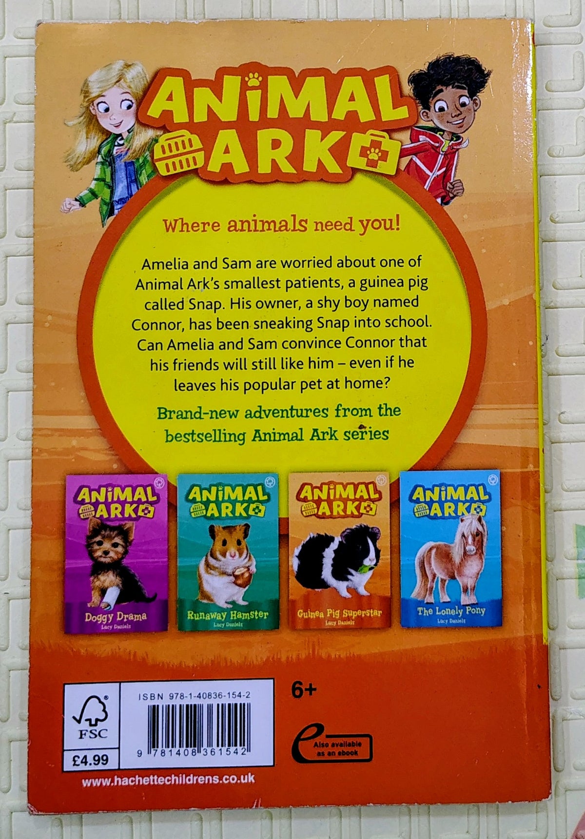 Animal Ark: Guinea Pig Superstar by Ben M. Baglio | Hachette